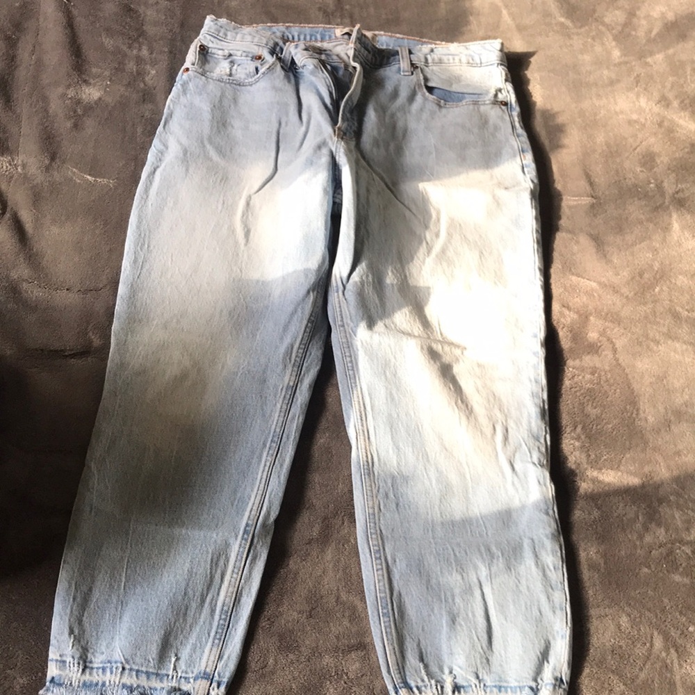 Faded jeans
